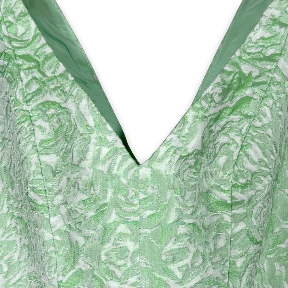Betsy Johnson Green Floral Dress - Picture 6 of 7